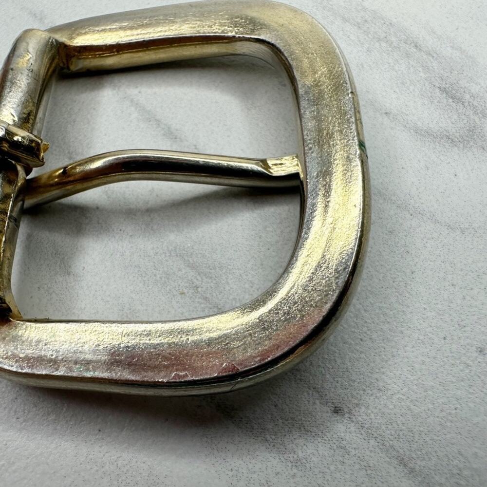 Silver Gold Tone Rounded Simple Belt Buckle Basic Classic ✨ - Picture 10 of 11